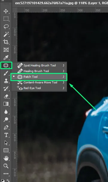 patch tool for Automotive Photo 