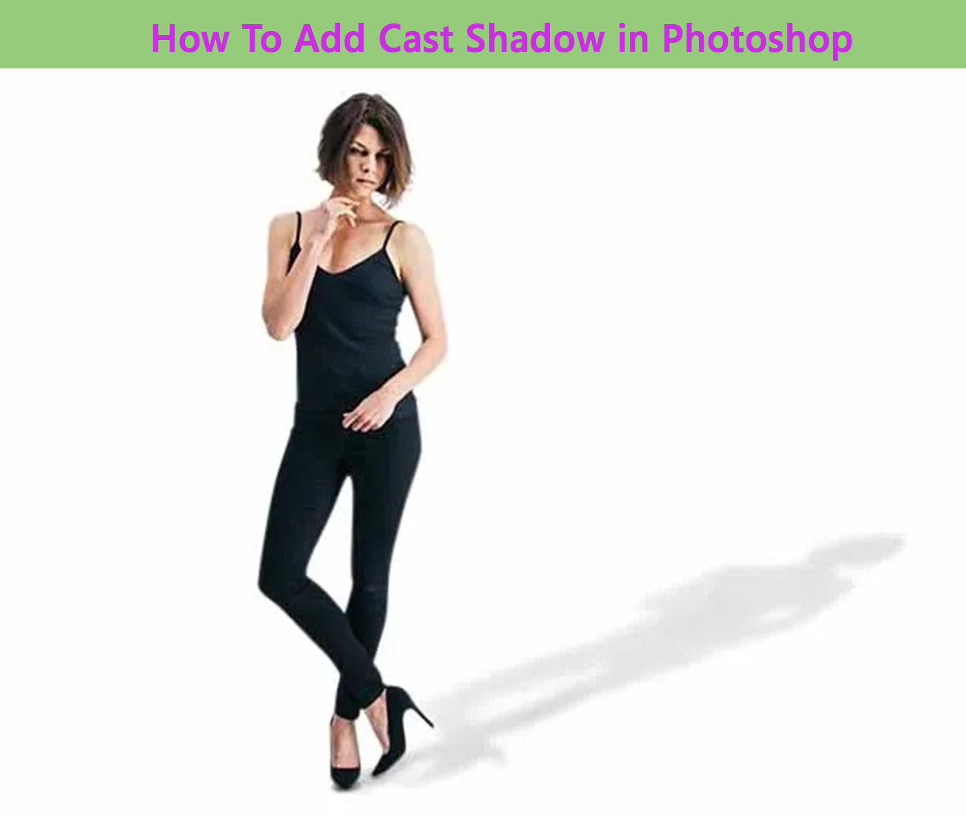 Cast Shadow Photoshop