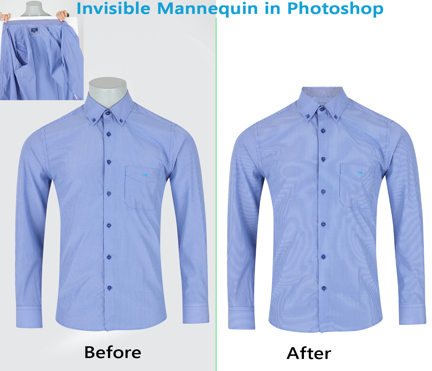 Invisible Mannequin in Photoshop