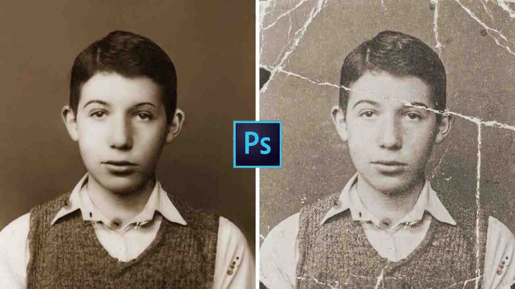 Photoshop old photo restoration 