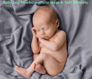 soft balnket newborn photo ideas