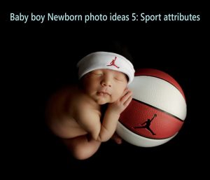 newborn photo ideas sports attributes