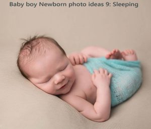 newborn sleeping photo