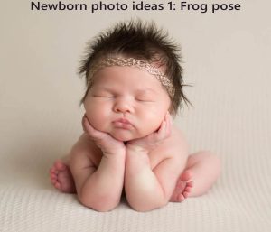 newborn photo ideas Frog pose