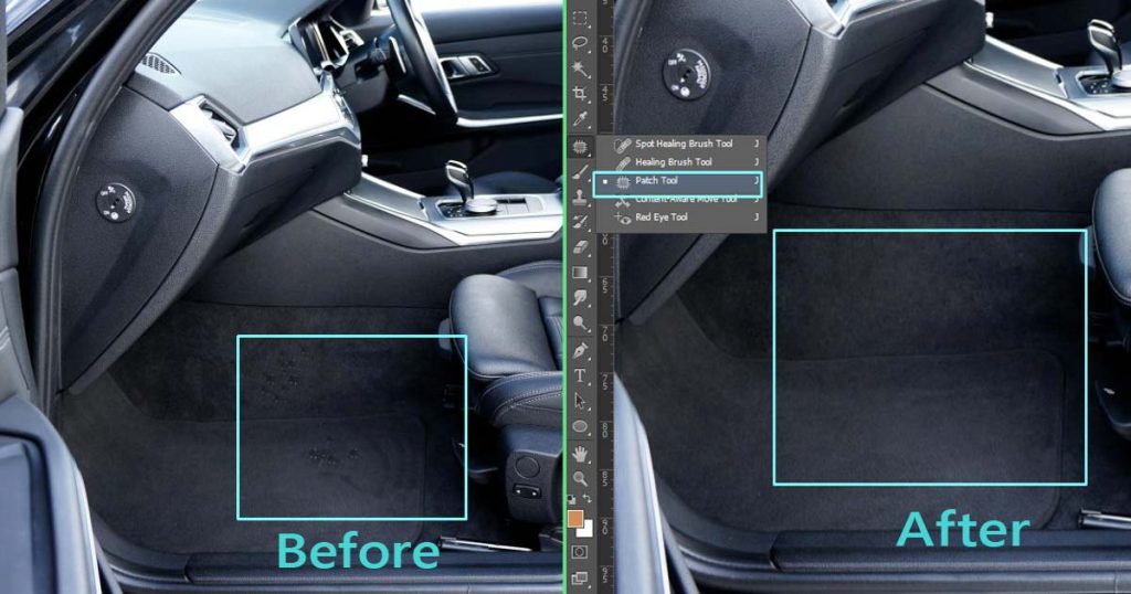 Car Interior Retouching