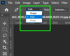 how to create path in photoshop