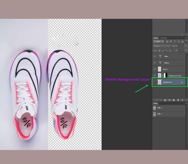 Transparent Background in Photoshop