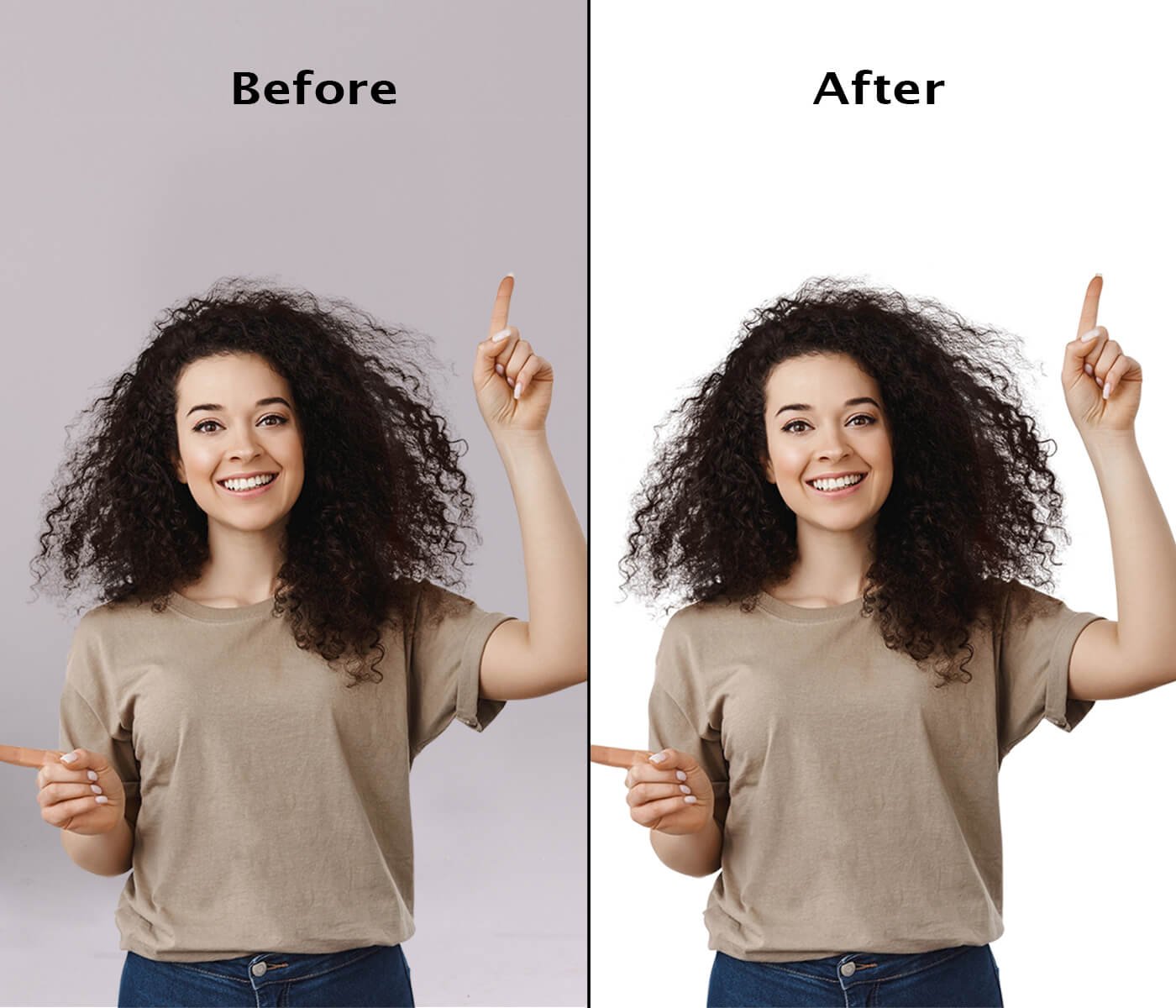 how to remove hair background in Photoshop