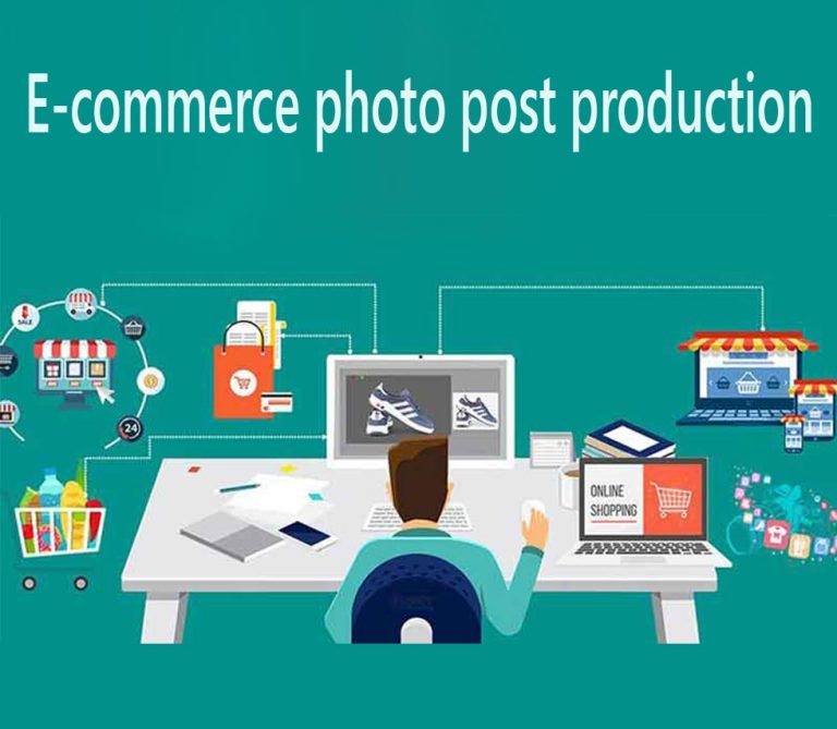 e-commerce photo post production