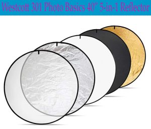 Westcott-301-Photo-Basics-40”-5-in-1-Reflector