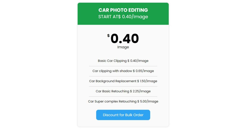 How much does it cost to retouch a car