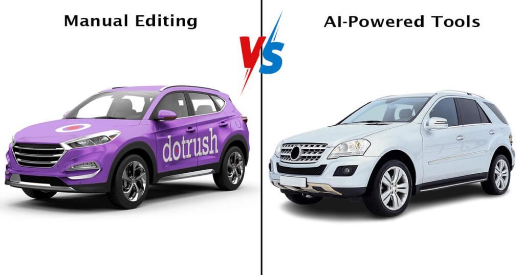 Manual vs AI-Powered Shadow Creation
