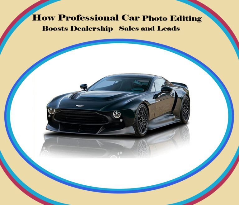 How Professional Car Photo Editing Boosts Sales