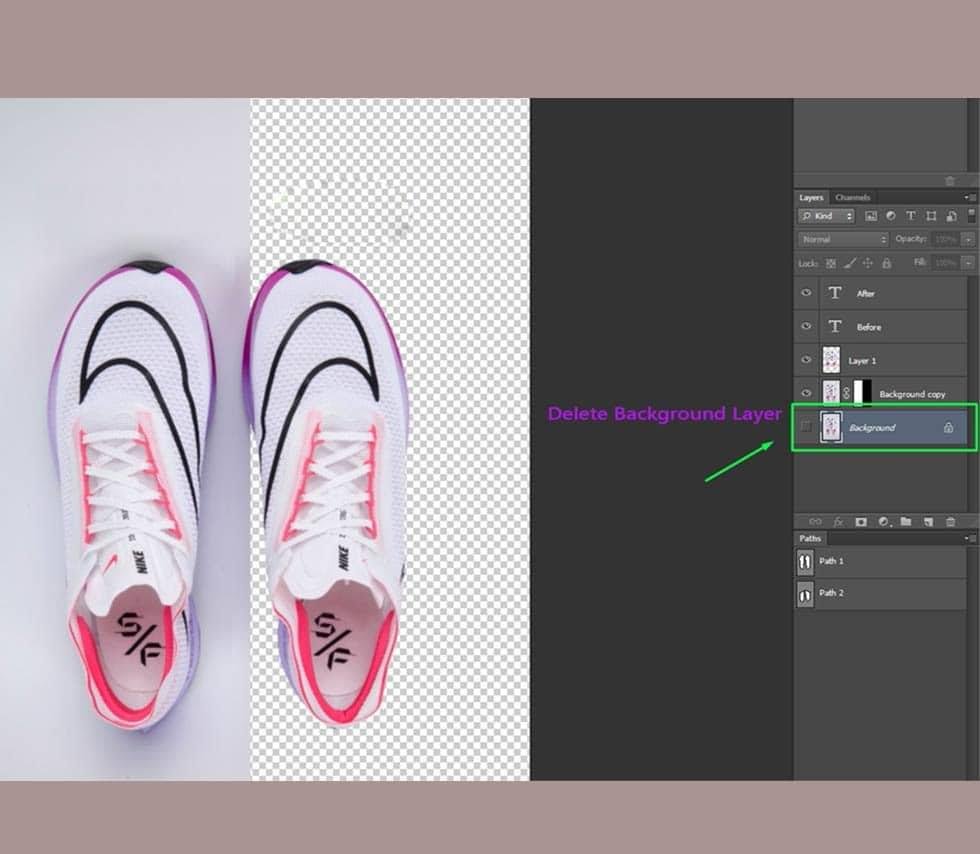 Transparent Background in Photoshop