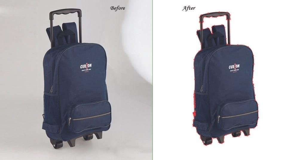 medium clipping path