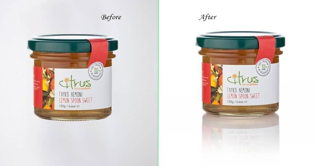 Reflection and Shine Adjustmet for Reflection and Shine Adjustmet for ecommerce retouching