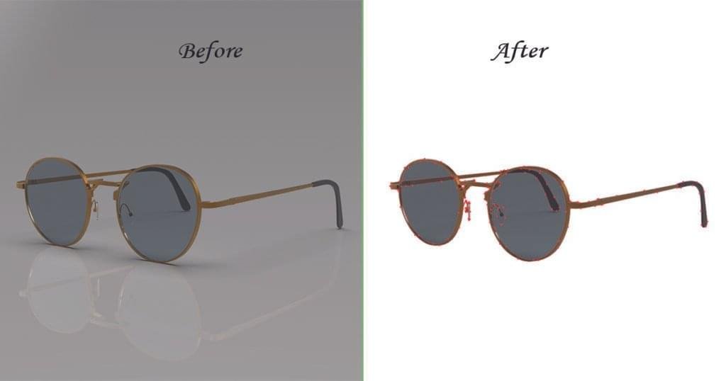 Transparent Object Clipping Path